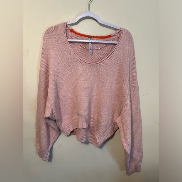 Free People Sweaters - Free People NWT Perfect Day‎ Pullover In Pink Size Small OB652881